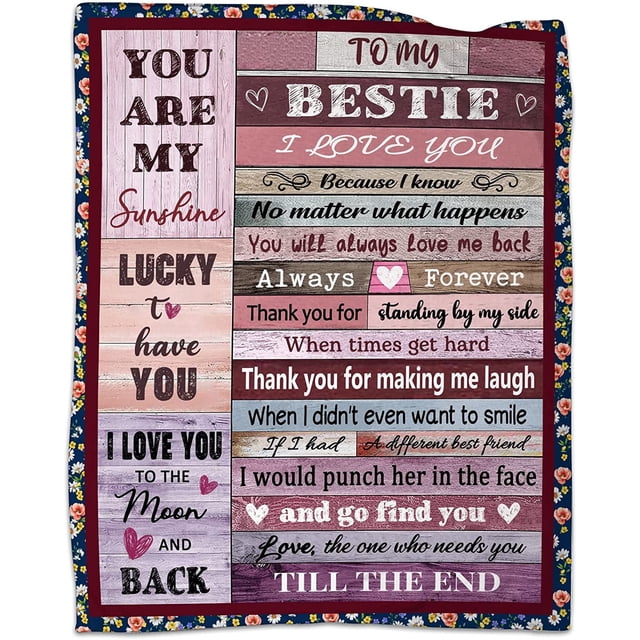 LHSHID Bonus Daughter Christmas Blanket Gifts Bonus Daughter Throw Blankets Stepdaughter Gifts from Stepmom Thanksgiving Gifts for Step Daughter Blanket 50x60in