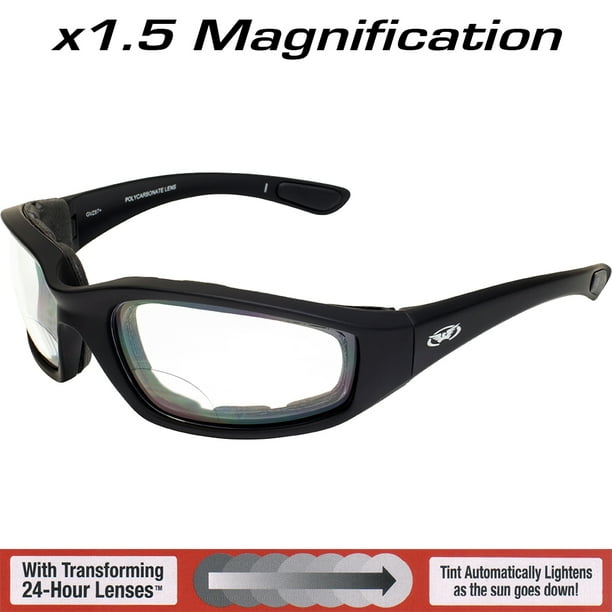 Kickback motorcycle glasses top