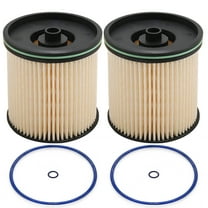 Anxingo 2Pcs TP1015 Fuel Filter, Replacement for Chevy Cruze Silverado Replacement for GMC Sierra 6.6L Duramax Fuel Filter, Replaces 22937279 23456595 23304096
