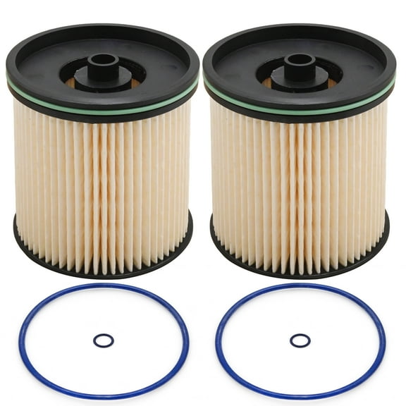 Anxingo 2Pcs TP1015 Fuel Filter, Replacement for Chevy Cruze Silverado Replacement for GMC Sierra 6.6L Duramax Fuel Filter, Replaces 22937279 23456595 23304096
