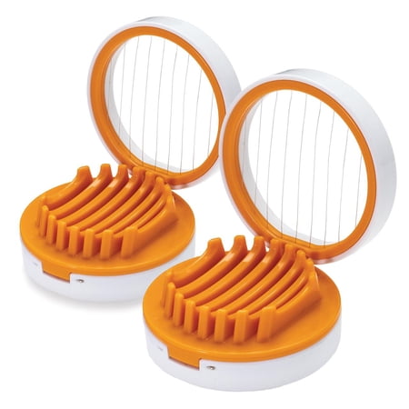 Joie Egg Slicer and Wedger, 18/8 Stainless Steel, BPA Free, Set of 2