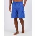 thumbnail image 2 of Real Essentials 3 Pack: Men's Swim Trunks with Cargo Pockets & Mesh Lining (Available in Big & Tall), 2 of 6