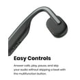 thumbnail image 5 of Shokz OpenMove Bone Conduction Wireless Bluetooth Headphones for Sports with Cooling Wristband (Grey), 5 of 9