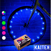 Kaitek LED Bicycle Wheel Accessory Light for 1 Wheel, Color-Changing