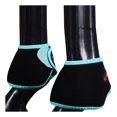 thumbnail image 1 of HILASON Botas de campana para caballos Protección sin giro Comodidad y durabilidad Botas de salto con gancho y bucle de envoltura rápida se venden en pares, 1 of 1