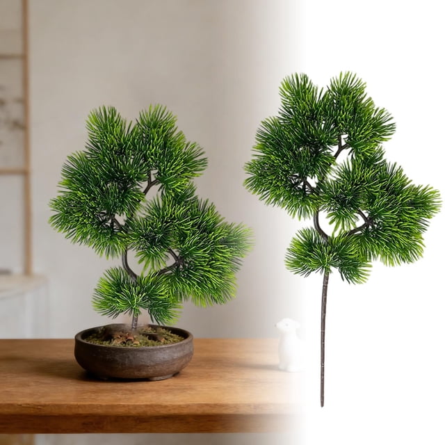 zhangmingg Realistic Branches 36cm Long Green for Home Holiday Decorations