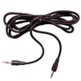 thumbnail image 1 of VM Audio 3.5mm Auxiliary Sound Stereo 5-Foot Tablet Smartphone Car Cable, Black, 1 of 3