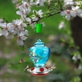 thumbnail image 2 of Flower Ant Moat for Hummingbird Feeder- 3 Ant Moats and 3 Brushes, Authentic Trap Gets Rid of Ants Fast & 100% Safe and All Natural for Your Nectar Feeder, 2 of 4