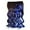 Blue, variant on Clip In Hair Extensions for Women, Long Wavy Natural Soft Hairpieces for Daily Styling(Slim Pink,45cm)