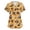 Khaki, variant on Womens Scrub Tops Animal Print Scrub Tops V Neck Short Sleeve Shirts Stretch Nurse Uniform Medical Scrubs with Pockets