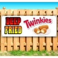 thumbnail image 1 of Deep Fried Twinkies 13 oz Banner Heavy-Duty Vinyl Single-Sided With Metal Grommets, 1 of 4