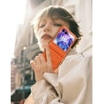 thumbnail image 4 of Oupeigar para Motorola Razr 50 Ultra/Razr 60 Pro Funda Tipo Armadura con Cubierta de Bisagra, Protector de Pantalla Integrado, a Prueba de Golpes, Funda de Carga Inalámbrica - Naranja, 4 of 10