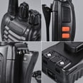 thumbnail image 5 of Radio bidireccional Walkie Talkie 16 canales PMR 446 recargable Walkie Talkie de largo alcance con 2 piezas originales para auriculares Soporte VOX LED Light Voice Kuyhfg Sin marca, 5 of 5