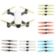 thumbnail image 5 of 2 pares de hélices plegables y translúcidas, compatibles con DJI Spark Blanco transparente, 5 of 9