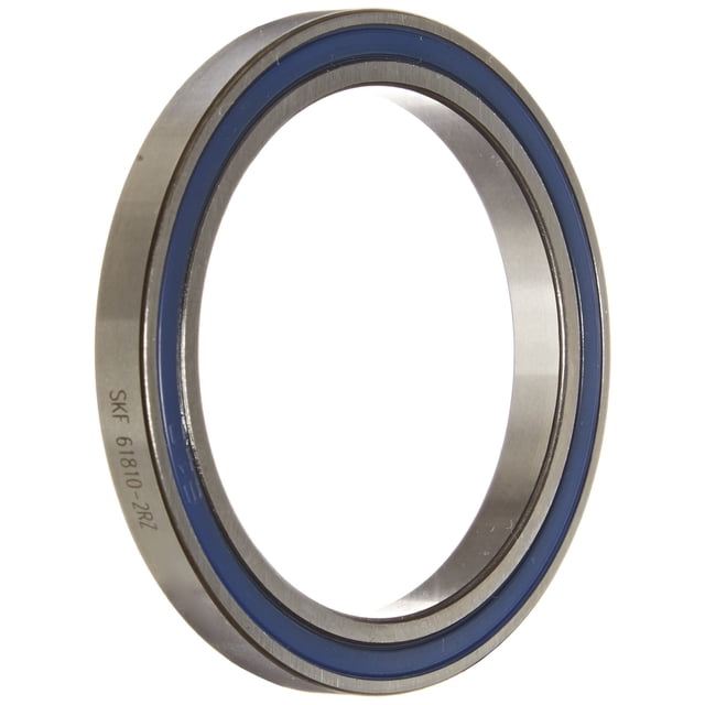 Rodamiento radial SKF 61814-2RZ, diámetro interior de 70 mm, diámetro exterior de 90 mm, ancho de 10 mm