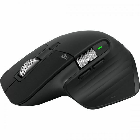Logitech MX Master 3S - Performance Wireless Mouse with Ultra-fast Scrolling, Ergo, 8K DPI, Track on Glass, Quiet Clicks, Bluetooth, Windows, Linux, Chrome, Black