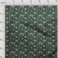 thumbnail image 3 of oneOone Silk Tabby Dark Green Fabric Baroque Sewing Craft Projects Fabric Prints By Yard 42 Inch Wide, 3 of 4