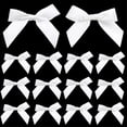 thumbnail image 5 of CPHDW7 50 Pack Craft Bows, Adhesive Satin Ribbon Bows for Gift Wrapping and Bag Decor, 50 Pieces 3 Inch Self-Stick Bows for Christmas Wedding Birthday, 5 of 8