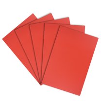 Unique Bargains Corrugated Plastic Sheets,8 Inch x 12 Inch,Waterproof Sign Blank Board Red 5pcs