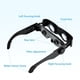 thumbnail image 5 of Gafas para telescopios de pesca | Lente óptica de alta definición con aumento de 36X | Cuadro de ABS ligero antirreflejos | Enfoque ajustable | Incluye estuche para gafas | 160x150x45mm, 5 of 7