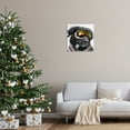 thumbnail image 3 of Stupell Industries Snowboarder Dog with Goggles Animals & Insects Painting Gallery Wrapped Canvas Art Print Wall Art, 24 x 24, 3 of 8