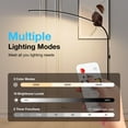 thumbnail image 7 of LED Reading Floor Lamp, 3 Color Temperatures with Remote & Touch Control, 5 Timer Functions for Living Room & Bedroom, 7 of 7