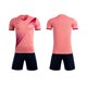 thumbnail image 1 of Odeerbi Niños Niñas Malla Rápido Seco Uniforme de Fútbol Conjunto Rayas Gradiente Impresión Camiseta Shorts Ropa Deportiva Atlética Para 5-15 Años, 1 of 6