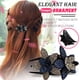 thumbnail image 1 of Pinzas para el cabello para mujeres, pinzas para peinar, pinzas para el cabello para niñas, pinza para el cabello con doble flor y diamantes de imitación, diseño de perlas flexibles, pinza para el cab, 1 of 2