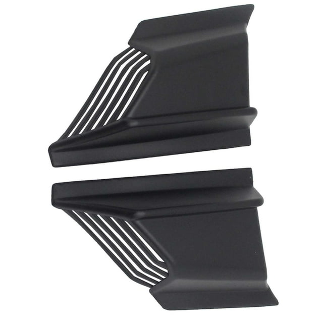 Couvercle de Panneau Latéral de Moto, Remplace Directement des Accessoires, Couvertures Décoratives de Protection pour la Pièce de Réparation Premium, Performance Stable Noir