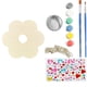 thumbnail image 2 of Outdoor Bird Feeder DIY Wooden Paint Kit | Flower-Shaped Tray | Arts and Crafts Painting Set | Includes Ropes, Brushes, Mini Pigments, Diamond Sticker | 6.88 Inch | Gift Box, 2 of 7