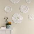 thumbnail image 6 of Ekena Millwork 17 7/8"OD x 3 7/8"ID x 1"P Terrones Butterfly Ceiling Medallion (Fits Canopies up to 3 7/8"), 6 of 9