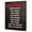 Framed 12x18inch(30x45cm), variant on No Excuses Wall Decor,Inspirational Quotes Canvas Paintings For Gym Sports Room Office Exercise Fitness Wall Art Decor