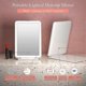thumbnail image 3 of Rechargeable Travel Makeup Vanity Mirror, Portable Lighting Makeup Beauty Mirror, 3 Color, 3 of 5
