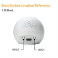 thumbnail image 3 of ESP32-S3 Display Screen AI Artificial Intelligence Speech Robot ESP32-N16R8 Development Board Type-C 1.28-Inch,1 * ESP32-S3 AI voice robot,White, 3 of 7