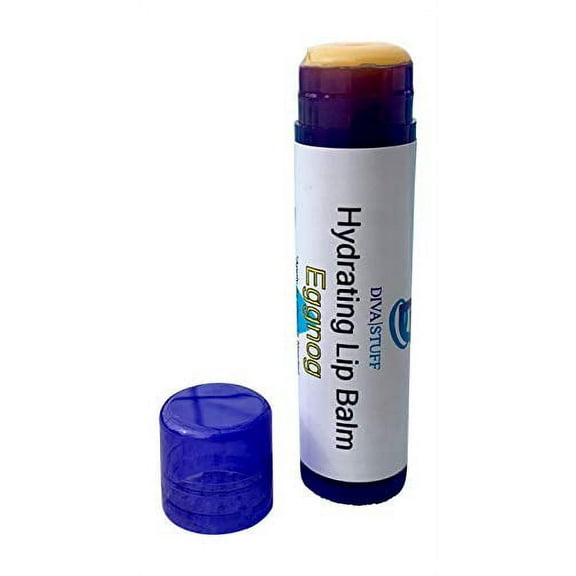 Best Formula Fun Flavored Lip Balm by Diva Stuff, Lots to Choose from and Super Soft Lips (Christmas - Eggnog)