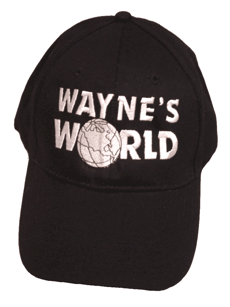 Wayne's World Beanie,Party on Wayne Stock Hat,Embroidered Design 