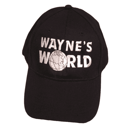 Wayne's World Hat Wayne Campbell Baseball Cap Costume Movie Mike Myers 2 SNL