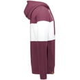 thumbnail image 5 of Holloway Sportswear 2XL All-American Hoodie Maroon Heather/White 229563, 5 of 5