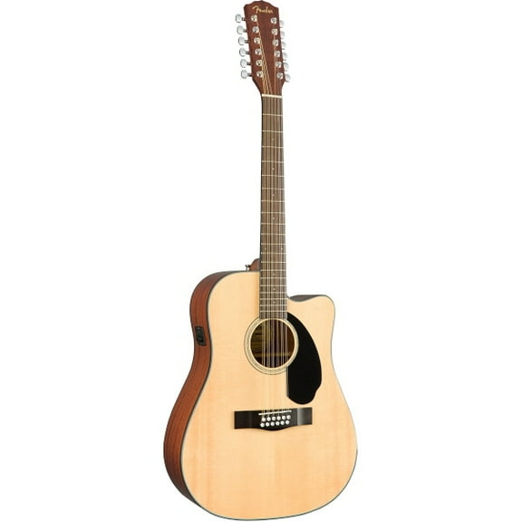 GUITARRA ELECTROACUSTICA DREADNOUGHT CD-60SCE 12 NAT Fender GUITARRA ELECTROACUSTICA FENDER DREADNOUGHT CD-60SCE 12 N 0970193021