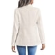 thumbnail image 4 of Chaqueta tipo blazer Mina Self Leather para mujer, color beige, talla XL, 4 of 6