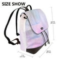 thumbnail image 2 of Defioc Rainbow Unicorn Party Print PU Leather Backpack,Backpack Purse for Women Fashion Multipurpose Design Handbag Ladies Bags Travel Backpack, 2 of 4