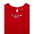thumbnail image 4 of Garanimals Toddler Girls Babydoll Pointelle Top with Long Sleeves, Sizes 18M-5T, 4 of 4