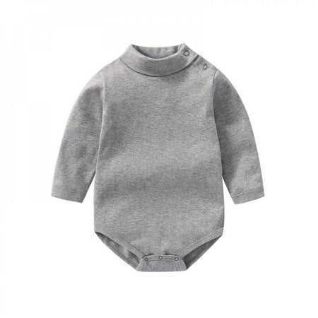 

Clearance Sale Fall Winter Baby Climb Long Sleeve Triangle Rompers Boy Girls Waffle Cotton Warm Jumpsuits Outfit 0-24M