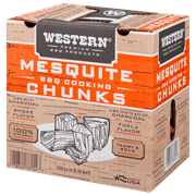 Western 500 CU in Mesquite Smoking Wood Chunk Box CS