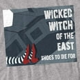 thumbnail image 2 of Wizard of Oz Shoes to Die for Women's T Shirt, Athletic Heather, X-Large, 2 of 6