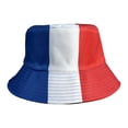 thumbnail image 4 of Bmisegm Fishing Hat French Football Team Hat Sun Outdoor Summer UPF 50 Sun Protection Packable Lightweight Foldable Breathable Bucket Hats for Women, 4 of 4