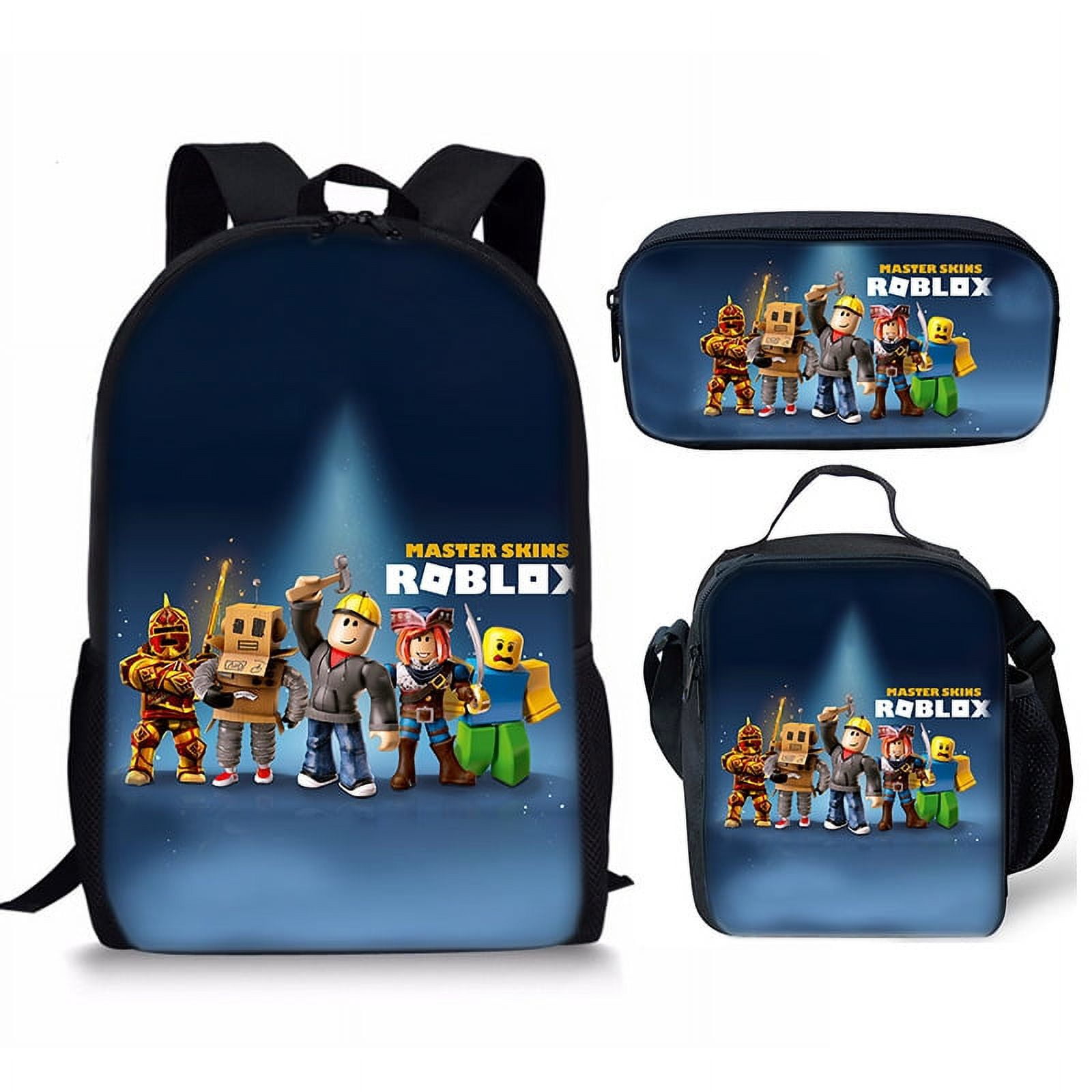 Lunch Bag Roblox Book Bags Roblox Student Digital Printed