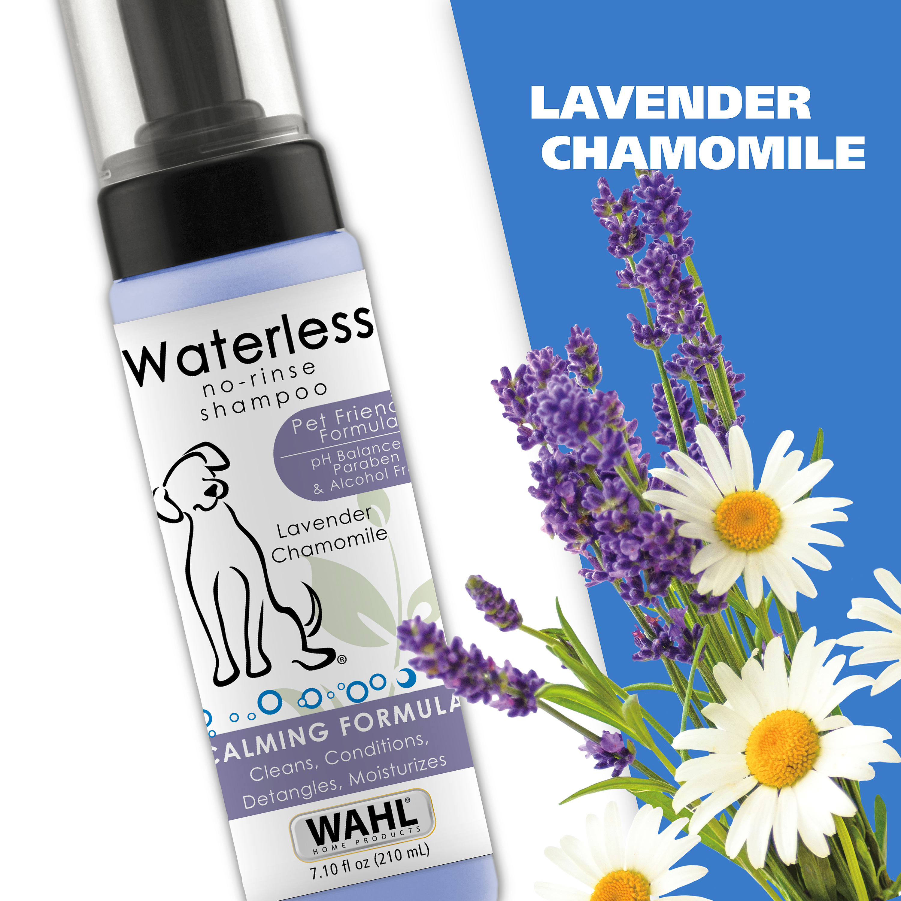 Wahl Waterless No Rinse Dog Shampoo, Lavender Chamomile photo 6