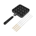 thumbnail image 4 of Molde De Cocina Antiadherente Takoyaki De 16 Agujeros Takoyaki, Bandeja Para Hornear Takoyaki Placa Para Parrilla, Molde Para Panqueques Redondo Antiescaldado Con 4 Agujas Para Hornear Speravity HA015882-00, 4 of 7