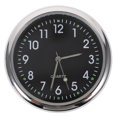thumbnail image 1 of Miangastore Universal Car Dashboard Clock Car Electronic Noctilucent Clock Luminous Pointer For Auto Interior Decoration (Black), 1 of 8